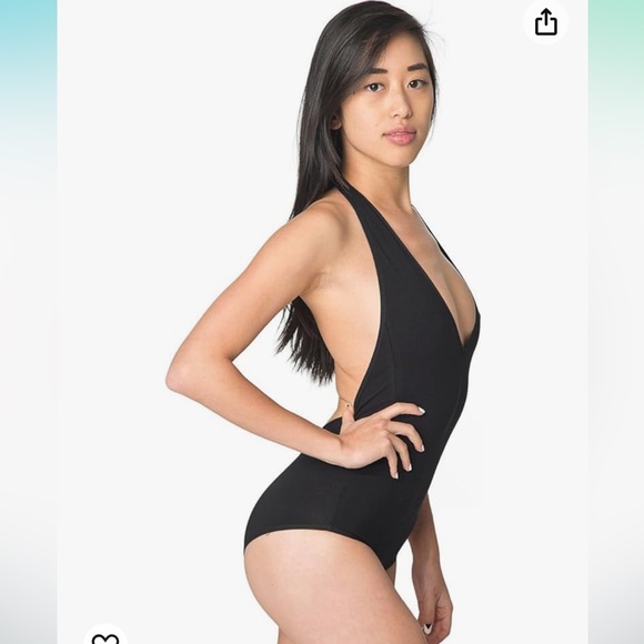 2 American Apparel Halter Body Suit Bundle - Picture 4 of 4